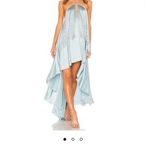 Generosity dress in sea foam